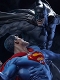 DCコミックス/ バットマン vs スーパーマン ジオラマ スタチュー