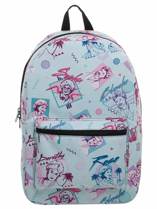 GOLDEN GIRLS ALL OVER PRINT SUBLIMATED BACKPACK / OCT182804