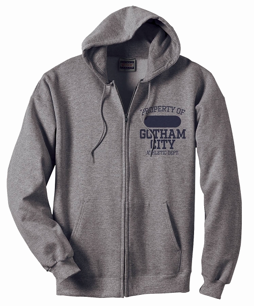 GOTHAM CITY ATHLETIC DEPT HOODIE MED (O/A) / OCT182953