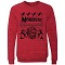 UGLY CHRISTMAS SWEATER RED MED/ OCT181690