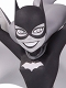 バットマン アニメイテッドシリーズ/ バットガール ブラック＆ホワイト スタチュー ブルース・ティム ver