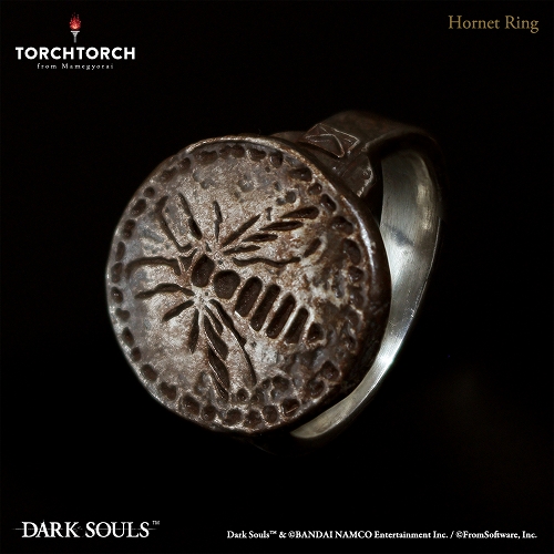 ダークソウル × TORCH TORCH/ リングコレクション: スズメバチの指輪 メンズモデル/23号