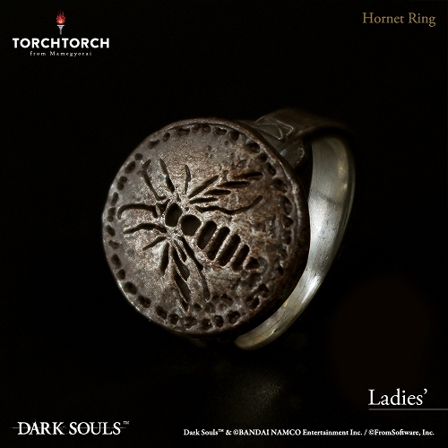 ダークソウル × TORCH TORCH/ リングコレクション: スズメバチの指輪 レディースモデル/15号