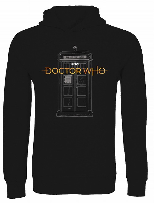 DOCTOR WHO TARDIS LOGO 13TH DOCTOR HOODIE LG / DEC182461