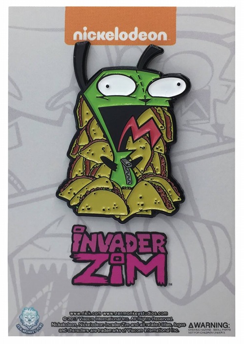 INVADER ZIM GIR TACO OVERLOAD PIN / DEC183199