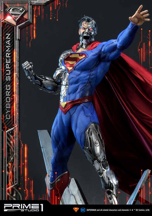 【内金確認後のご予約確定】【送料無料】ミュージアムマスターライン/ SUPERMAN: サイボーグ・スーパーマン 1/3 スタチュー MMDC-32