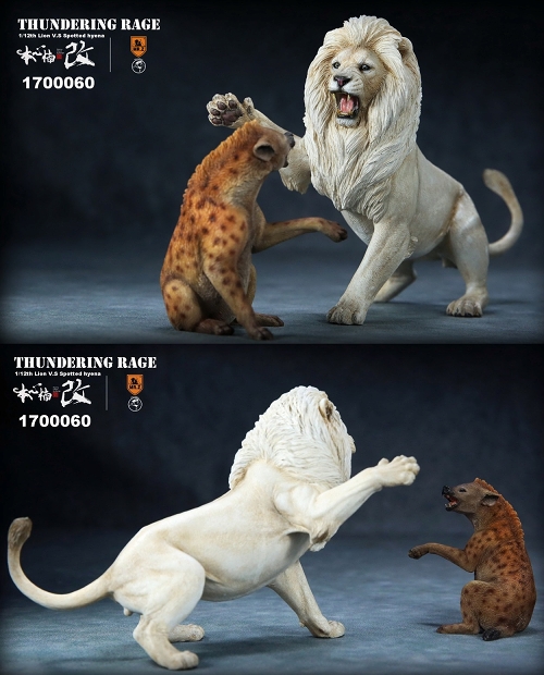 ライオン vs ハイエナ 1/6 スタチュー ライトカラー ver 1700060