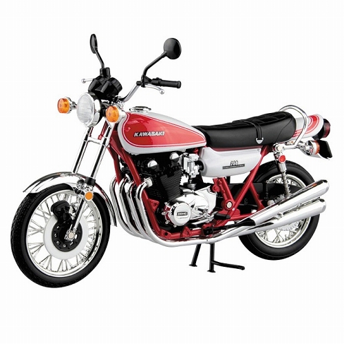 KAWAZAKI 750RS Z2 赤白 1/12 完成品バイク