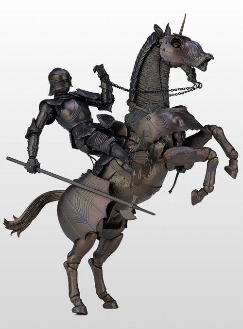 【限定版】タケヤ式自在置物/ 15世紀 ゴチック式 エクストリアンアーマー 騎手用甲冑 ブロンズ ver