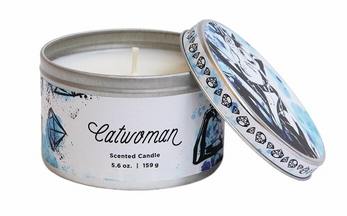 DC HEROES CATWOMAN 5.6OZ SCENTED CANDLE TIN / FEB192979