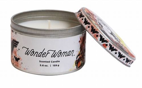 DC HEROES WONDER WOMAN 5.6OZ SCENTED CANDLE TIN / FEB192981