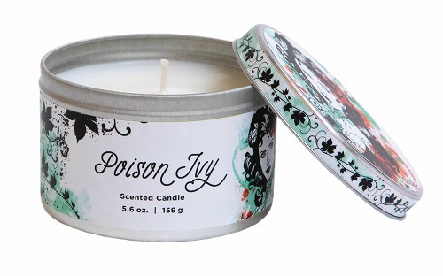 DC HEROES POISON IVY 5.6OZ SCENTED CANDLE TIN / FEB192982