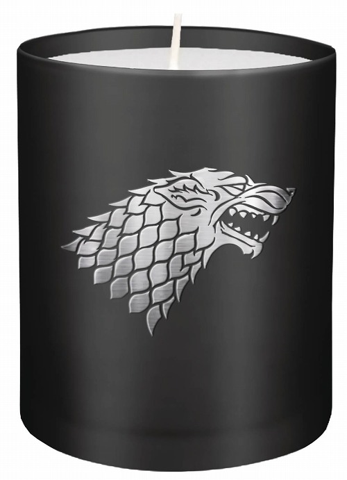 GAME OF THRONES STARK GLASS CANDLE / FEB193008