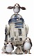 STAR WARS THE LAST JEDI R2-D2 W/PORGS LIFE-SIZE STAND UP / FEB193041