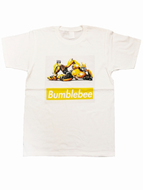 BUMBLEBEE/ バンブルビー ボックスロゴ Tシャツ TF-RS-29 ホワイト レディース サイズL
