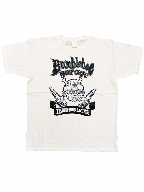 BUMBLEBEE/ バンブルビー トランスフォーマーガレージ Tシャツ TF-RS-30 ホワイト メンズ サイズM