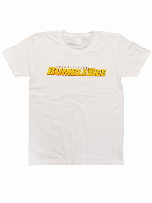 BUMBLEBEE/ バンブルビー オフィシャルロゴ Tシャツ TF-RS-31 ホワイト レディース サイズM - イメージ画像