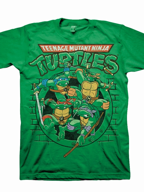 Ready For Action Ninja Turtles T-Shirt US SIZE M