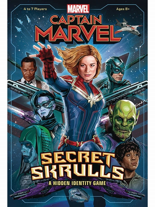 Captain Marvel Secret Skrulls Card Game Mar マーベル アメコミクラブ商品 映画 アメコミ ゲーム フィギュア グッズ Tシャツ通販