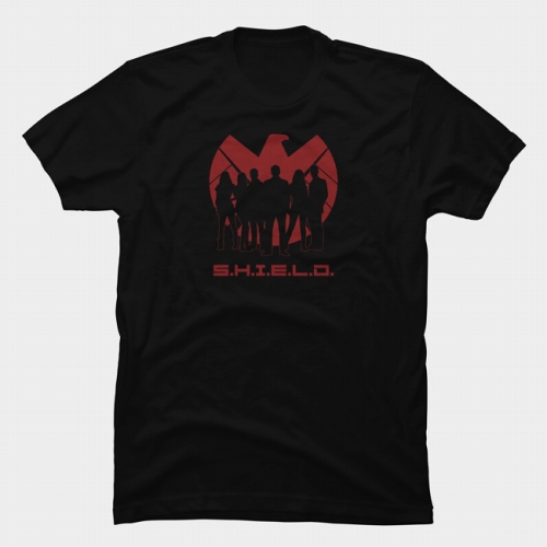 S.H.I.E.L.D Shadows T-shirt US SIZE L