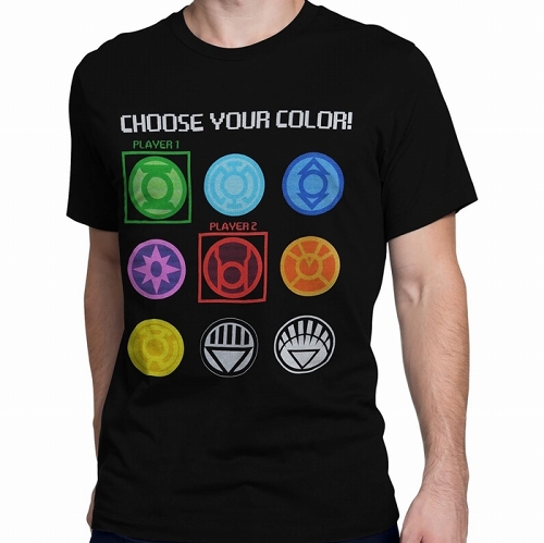 Green Lantern Choose Your Color Men's T-Shirt US SIZE M