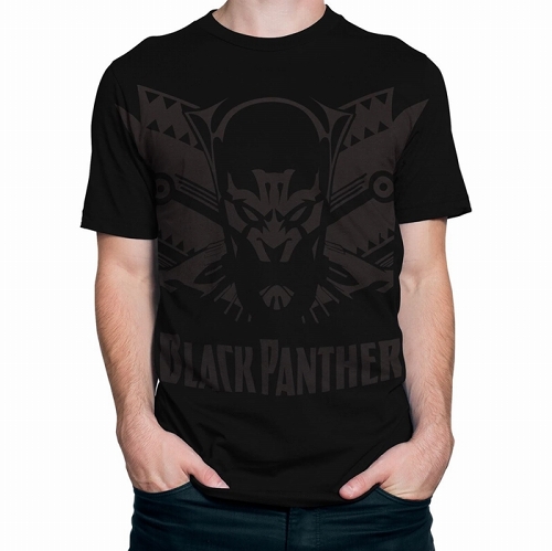 Black Panther Shadow Cat Men's T-Shirt US SIZE S