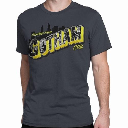 Batman Greetings from Gotham City Men's T-Shirt US SIZE S