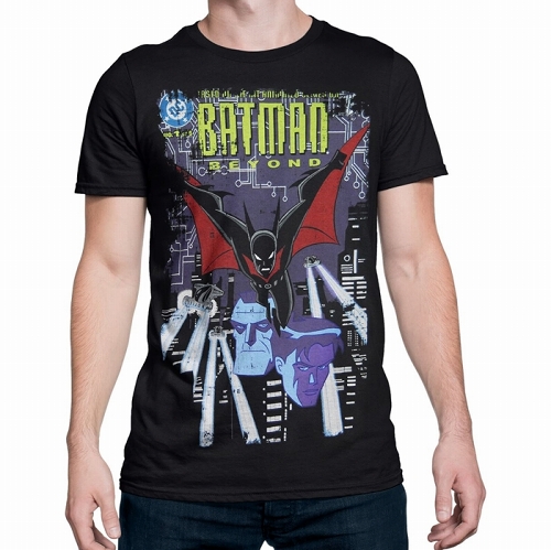 Batman Beyond Distressed #1 Cover Men's T-Shirt US SIZE S