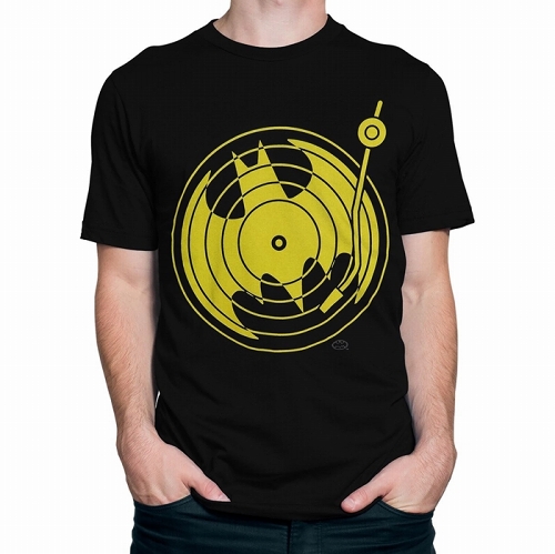 Batman Symbol Record Player Men's T-Shirt US SIZE L