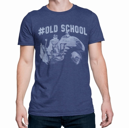 Adam West Batman 66 Old School Men's T-Shirt US SIZE S
