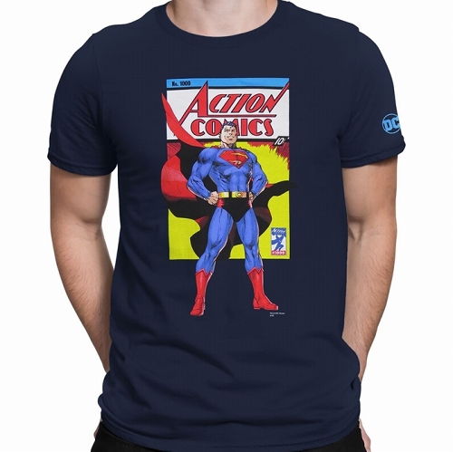 Superman Action Comics No. 1000 Men's T-Shirt US SIZE M