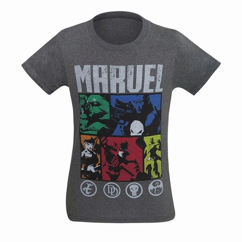 Marvel The Defenders Men's T-Shirt US SIZE S - イメージ画像