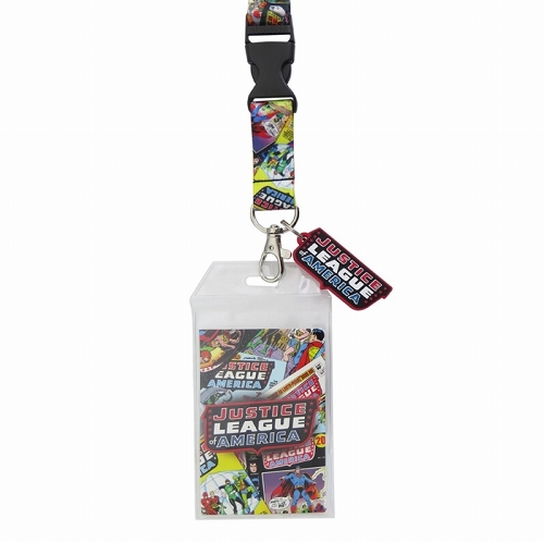 Justice League of America Lanyard with Charm - イメージ画像