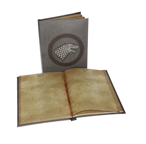 GAME OF THRONES HOUSE STARK SIGIL LIGHT UP NOTEBOOK / APR192910