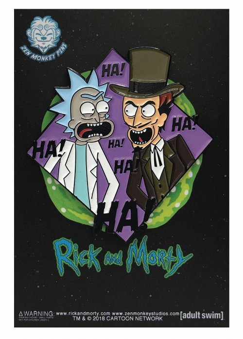 RICK AND MORTY THE DEVIL AND RICK DIAMOND PIN / APR192948