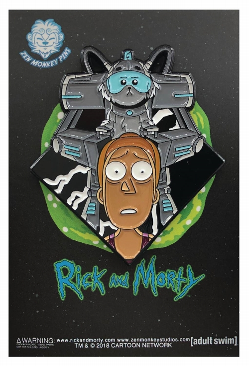 RICK AND MORTY SUMMER AND SNOWBALL PIN / APR192951