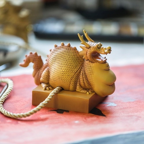 【国内限定流通】ファンキービーストシリーズ/ 豚龍 chubby dragon by Guo Dong PVCスタチュー セット