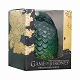 GAME OF THRONES SCULPTED DRAGON GREEN EGG CANDLE/ MAY193174