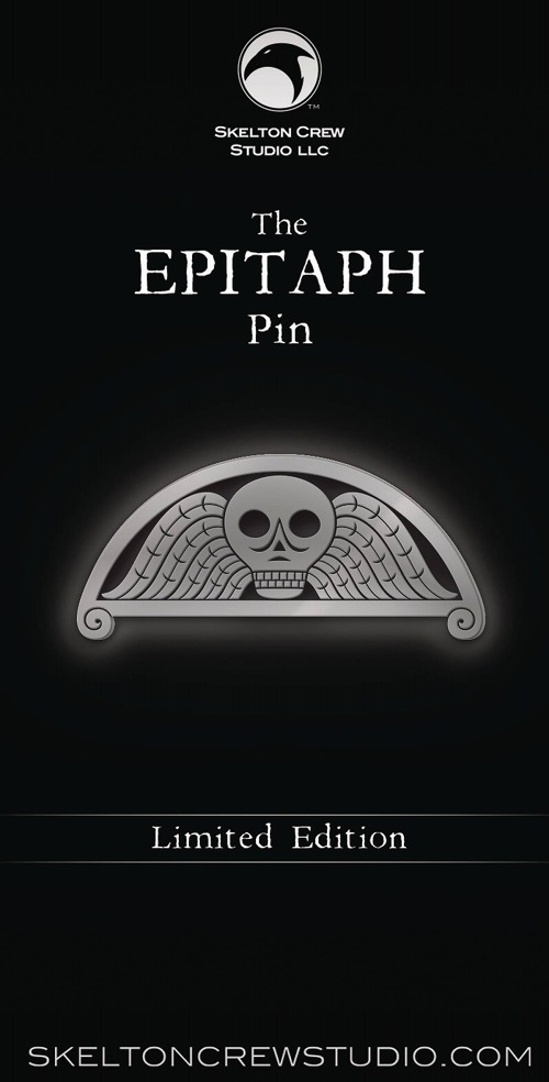 SKELTON CREW COLLECTION LIMITED EDITION EPITAPH PIN/ MAY193177