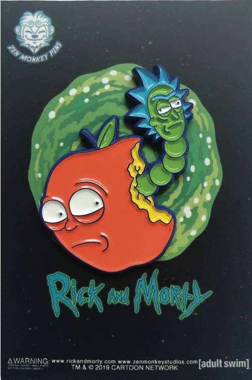 RICK AND MORTY HUNGRY FOR APPLES PIN/ MAY193203