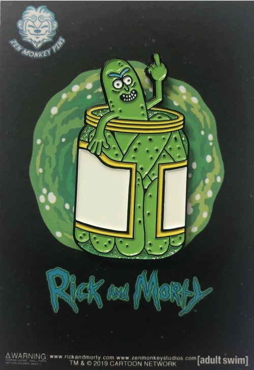 RICK AND MORTY PICKLE RICK JAR PIN/ MAY193205