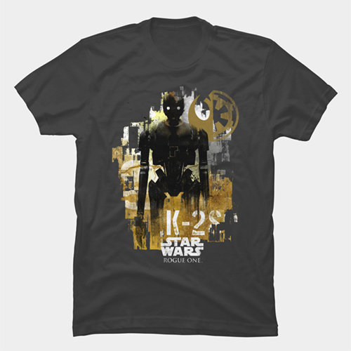 Rebel Droid T-Shirt US SIZE L
