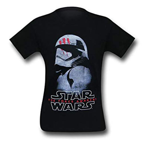 Star Wars Force Awakens Stormtrooper Finn T-Shirt US SIZE M