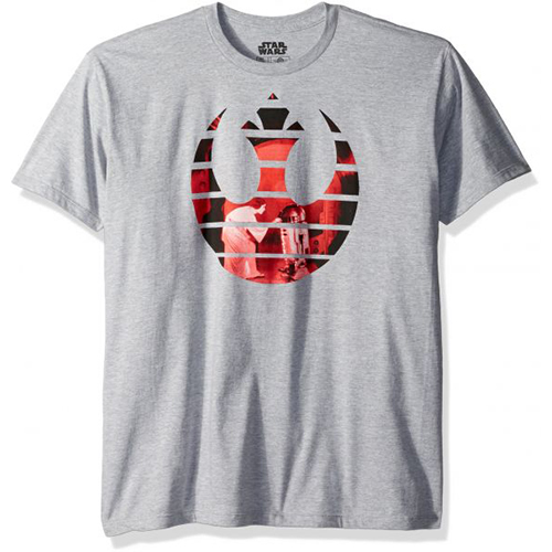 Star Wars Rebel Message T-Shirt US SIZE L
