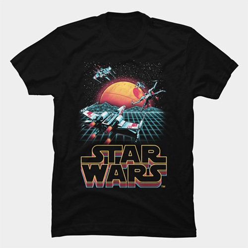 X-Wing Outrun T-Shirt US SIZE L