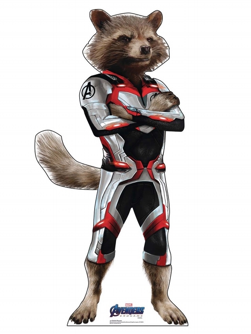 AVENGERS ENDGAME ROCKET RACOON LIFE-SIZE STAND UP / JUN192980