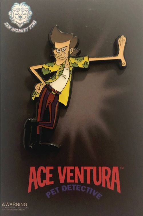 ACE VENTURA CARTOON ACE LEARNING PIN / JUN193028