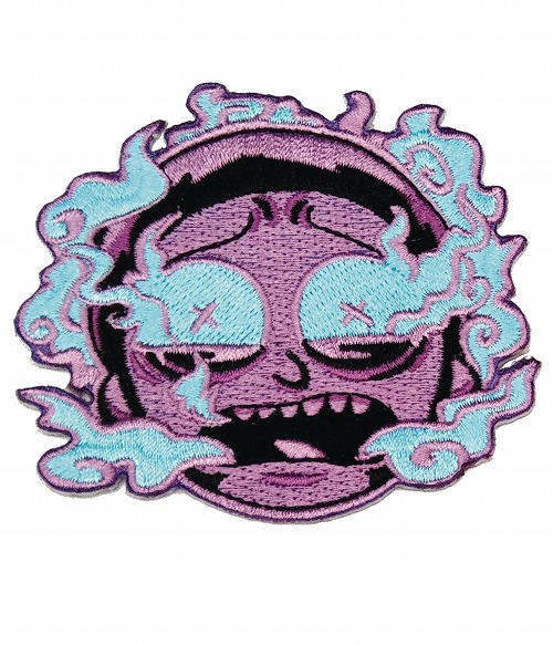 RICK AND MORTY PURPLE BURNT OUT MORTY PATCH / JUN193053