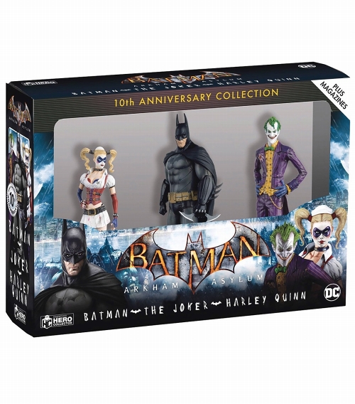 DC バットマン アーカム・アサイラム フィギュアコレクション/ バットマン vs ジョーカー＆ハーレイ・クイン ボックスセット