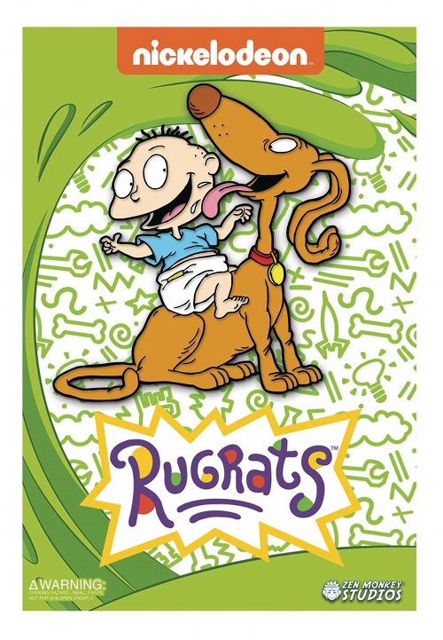 RUGRATS TOMMY AND SPIKE ENAMEL PIN / SEP192993